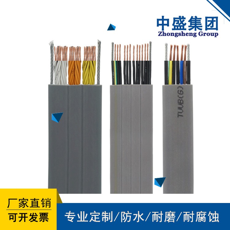 中盛電梯視頻監控專用電纜TSYV75-7+RVVB7*0.5