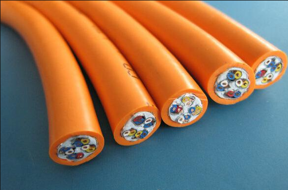 卷筒用通訊扁電纜YKVFBG移動設備(堆取料機、港機)