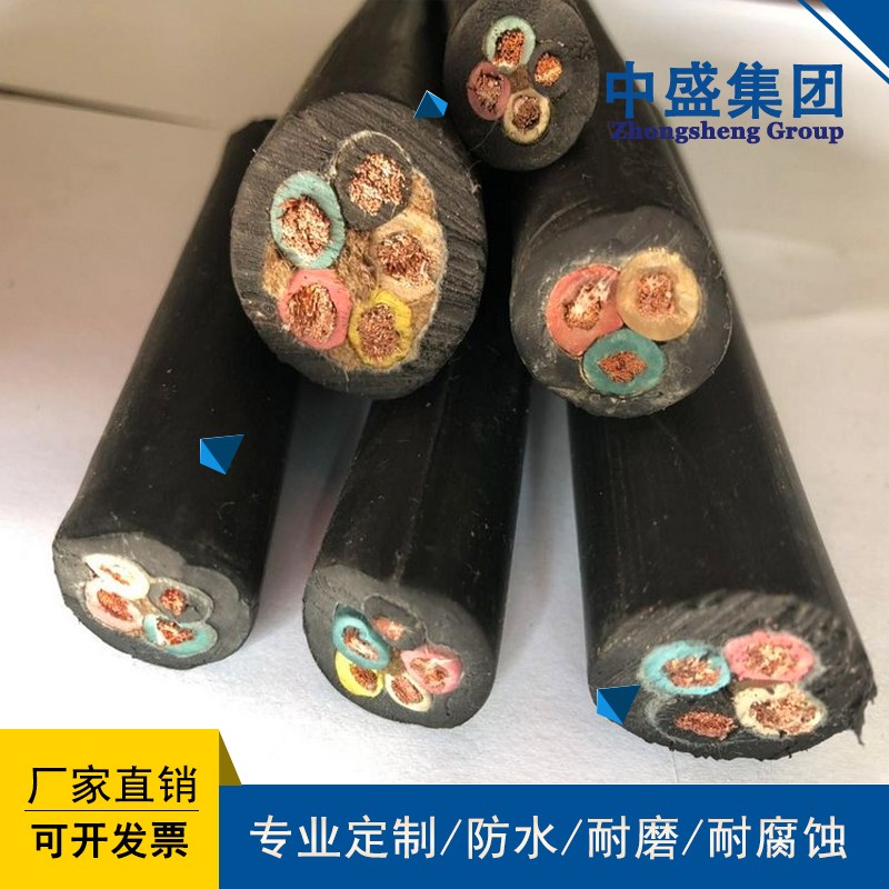 YCW-J3*10起重機電纜YC-J橡套軟柔軟電纜