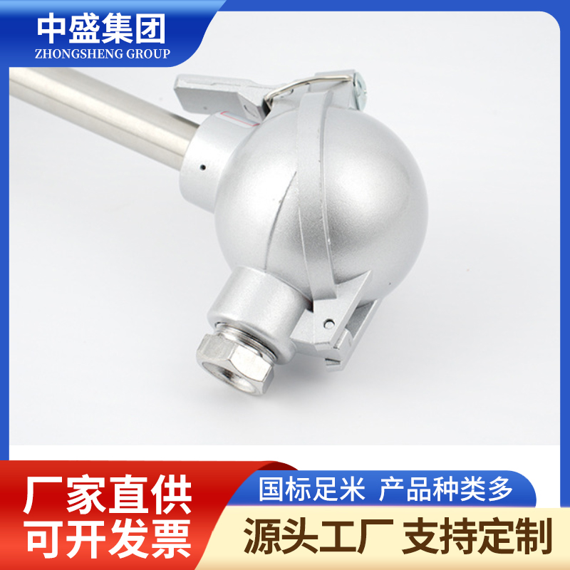 扁接插式鎧裝熱電偶WRPK2-271