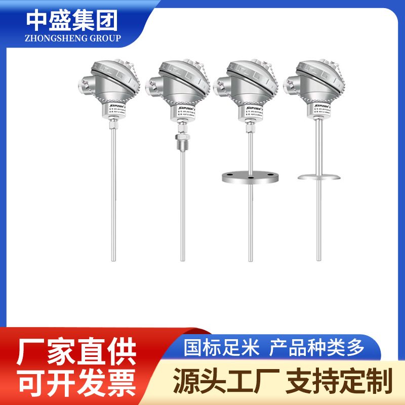 扁接插式鎧裝熱電偶WREK-271