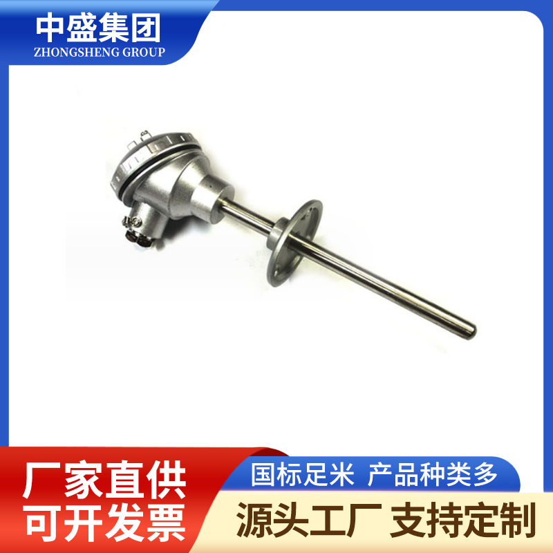 扁接插式鎧裝熱電偶WRCK2-271