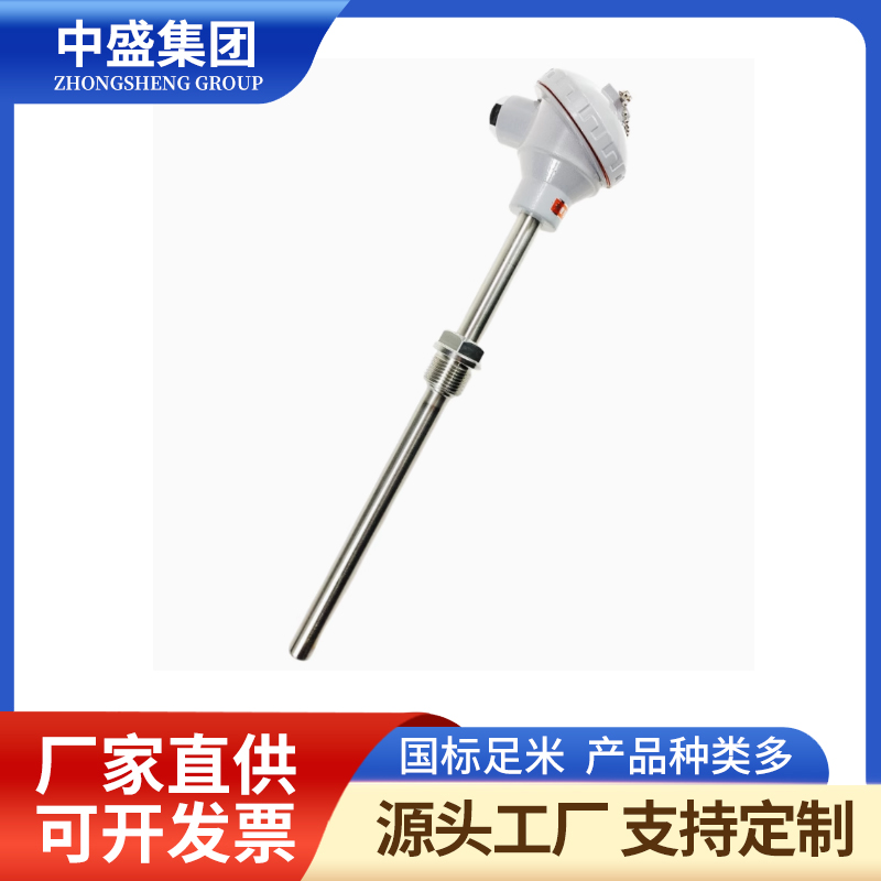 扁接插式鎧裝熱電偶WRFK-271