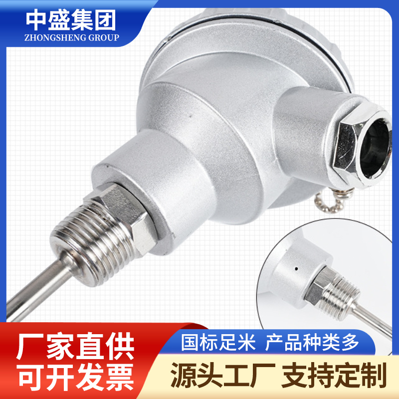 扁接插式鎧裝熱電偶WREK-371