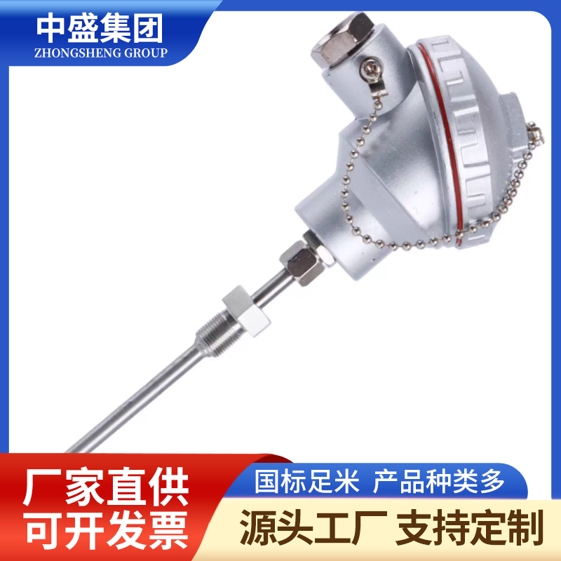 扁接插式鎧裝熱電偶WRCK2-471