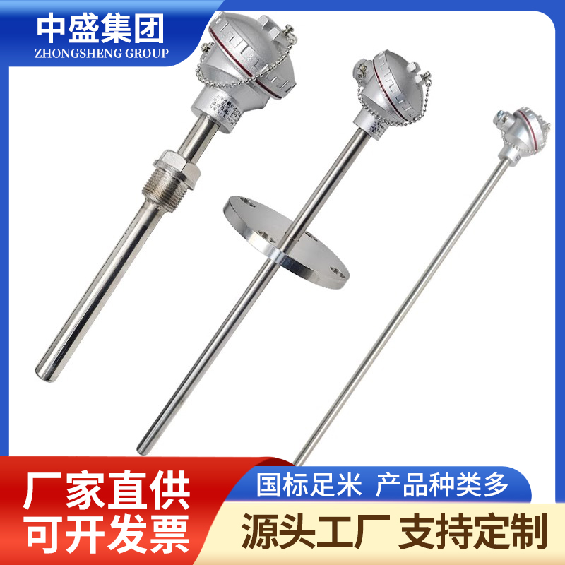扁接插式鎧裝熱電偶WRMK-571