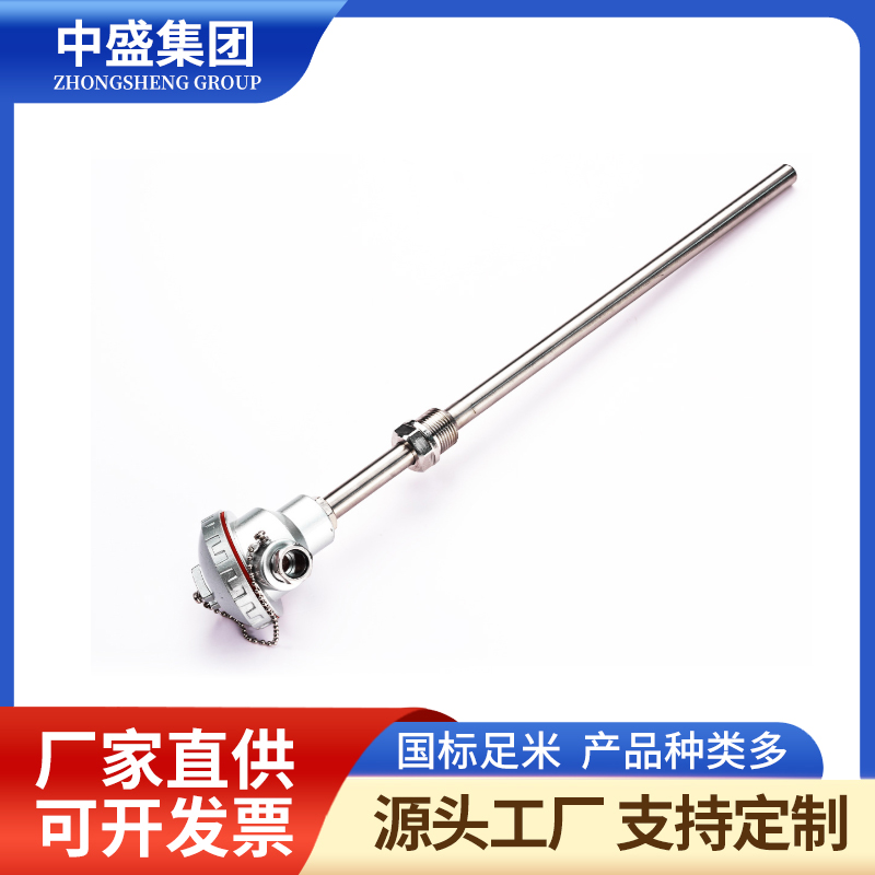 扁接插式鎧裝熱電偶WRMK2-571