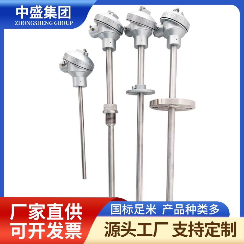 扁接插式鎧裝熱電偶WREK-571