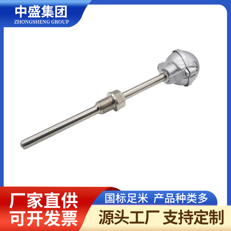 扁接插式鎧裝熱電偶WRCK2-571