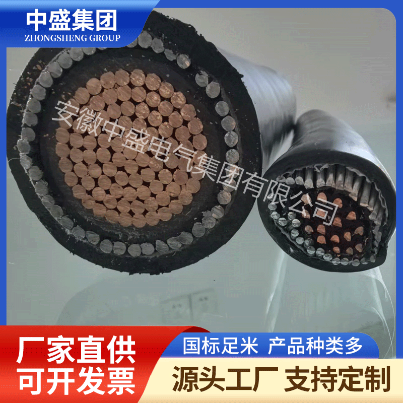 Steel wire armored control cableZR-KVVRP32